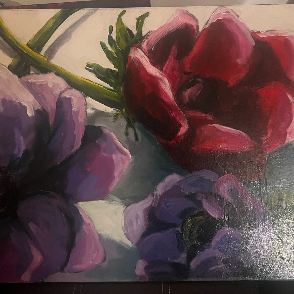 Canvas painting by Dutch Painter Irene Simonis